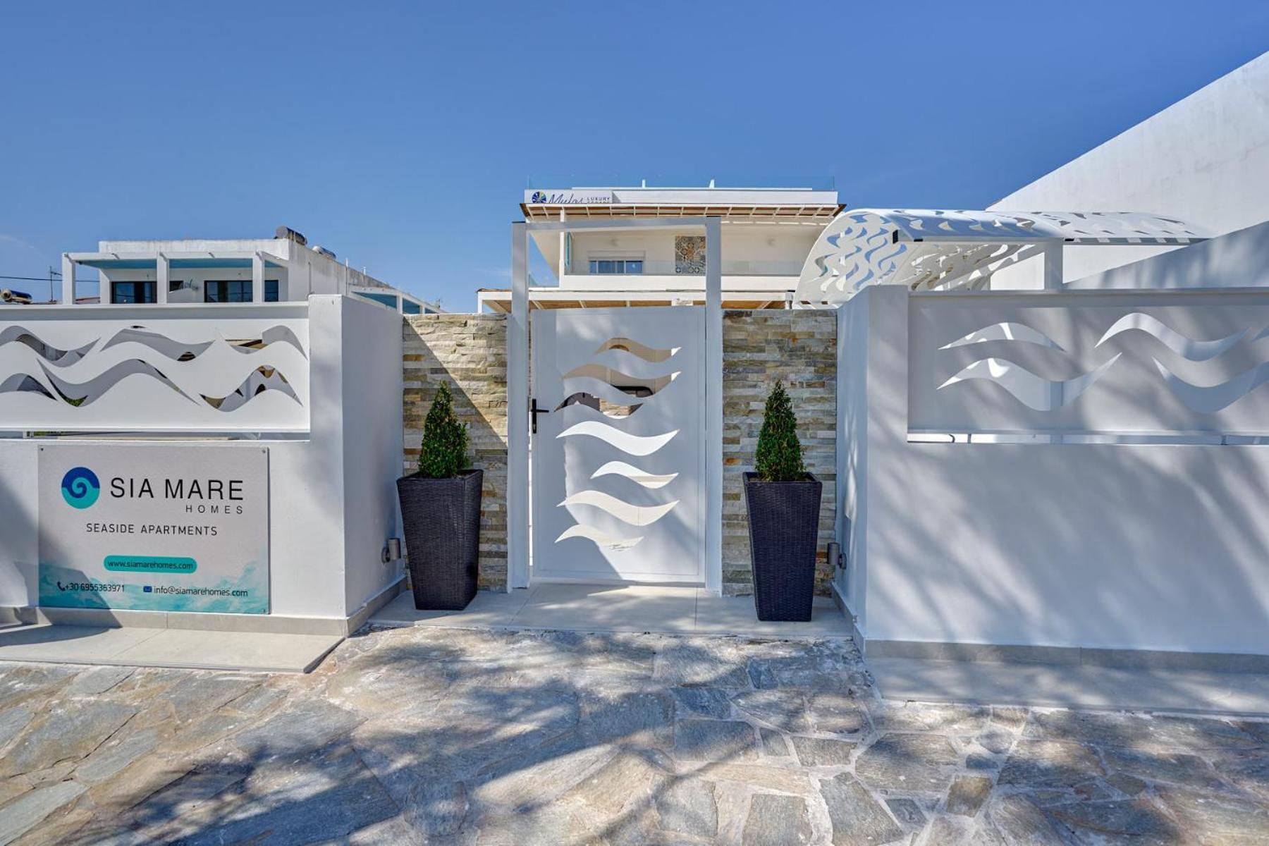 פליראקי Sia Mare Seaside Apartments מראה חיצוני תמונה